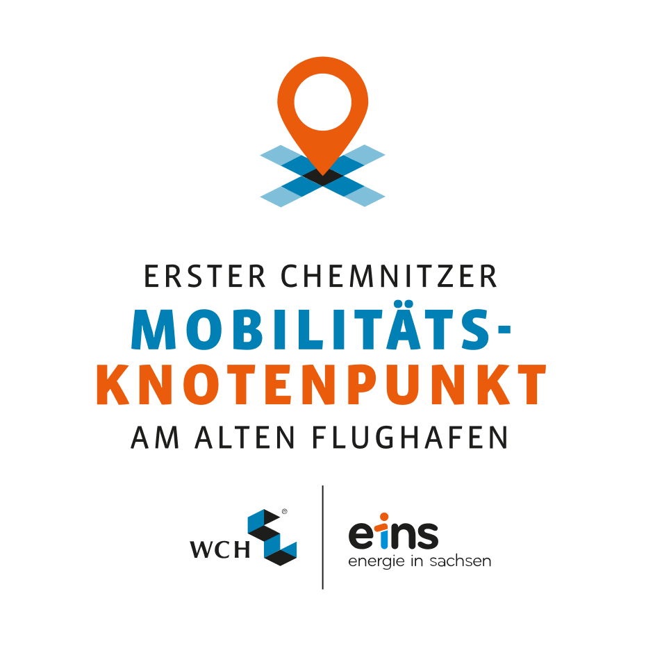 Logo des E-Mobilität Mobilitätsknotenpunkt 